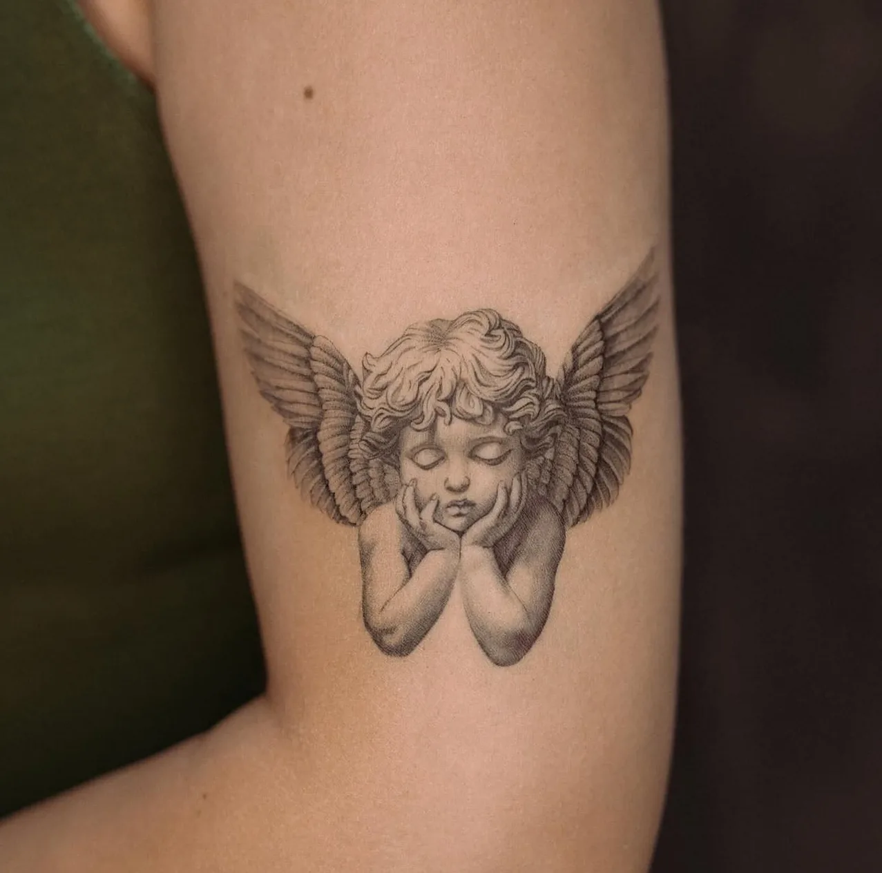Fineline Tattoo Nürnberg – Engel