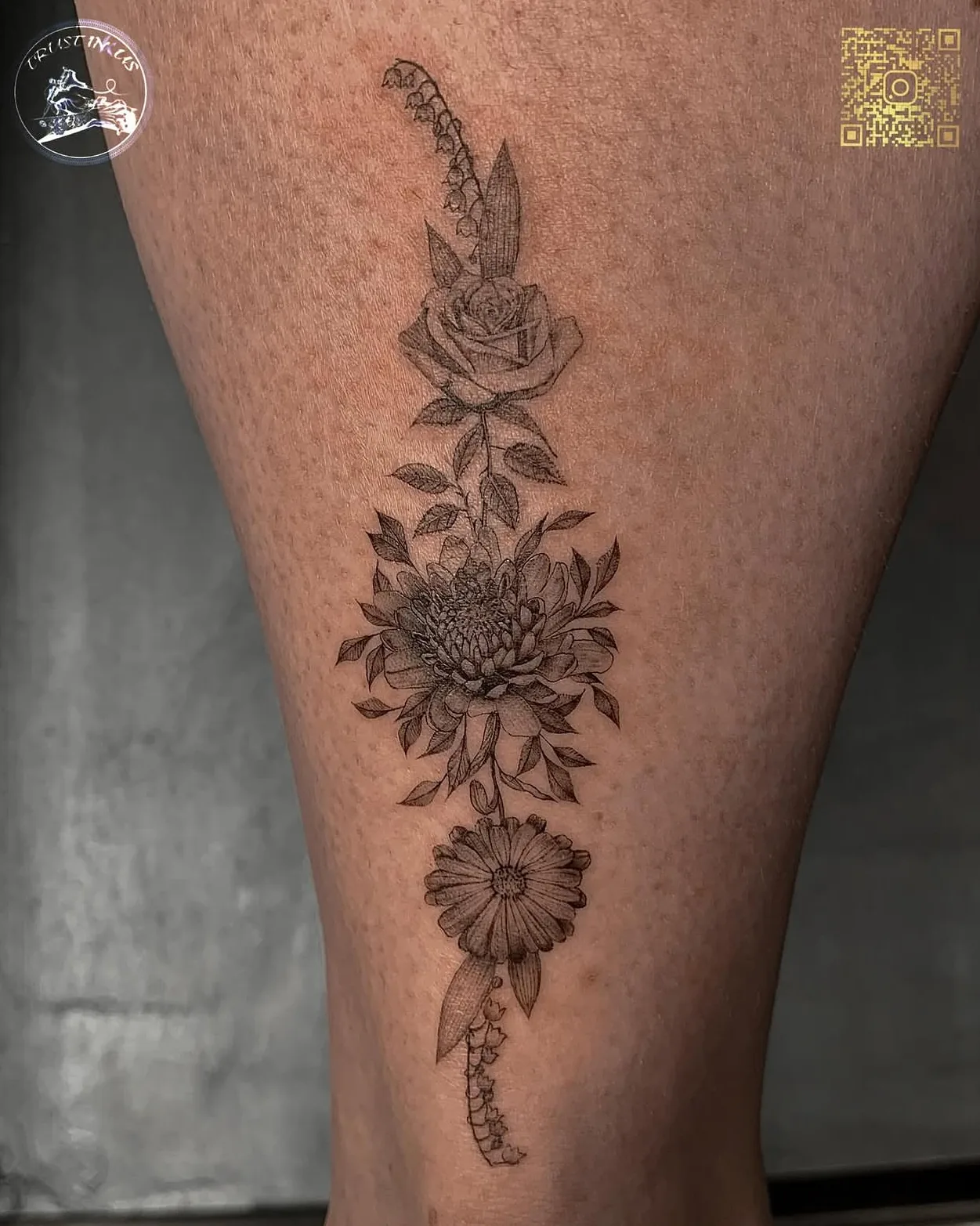 Fineline/Mikro-Realistic Tattoo Trustinkus Nürnberg