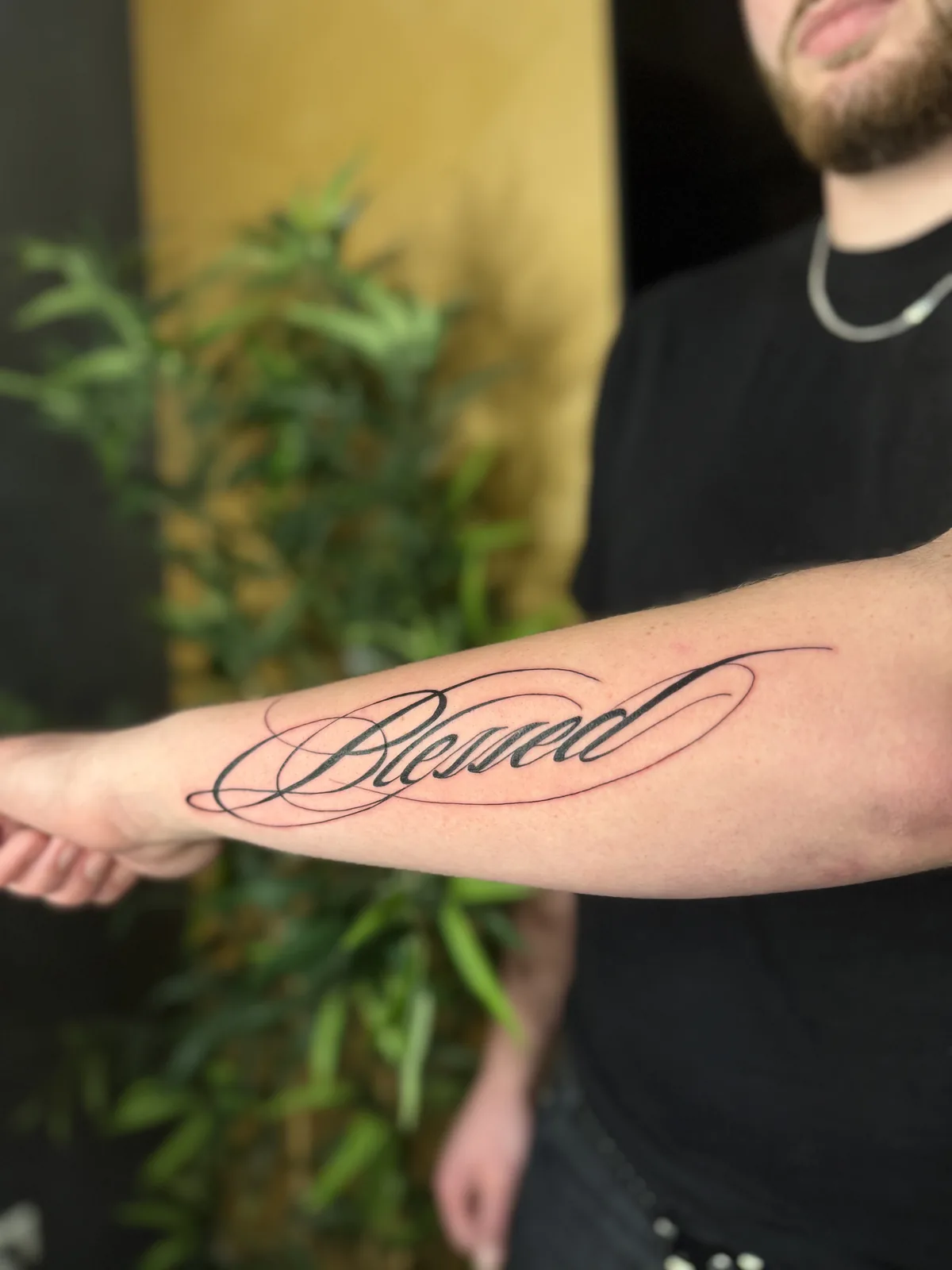 Lettering Tattoo Trustinkus Nürnberg