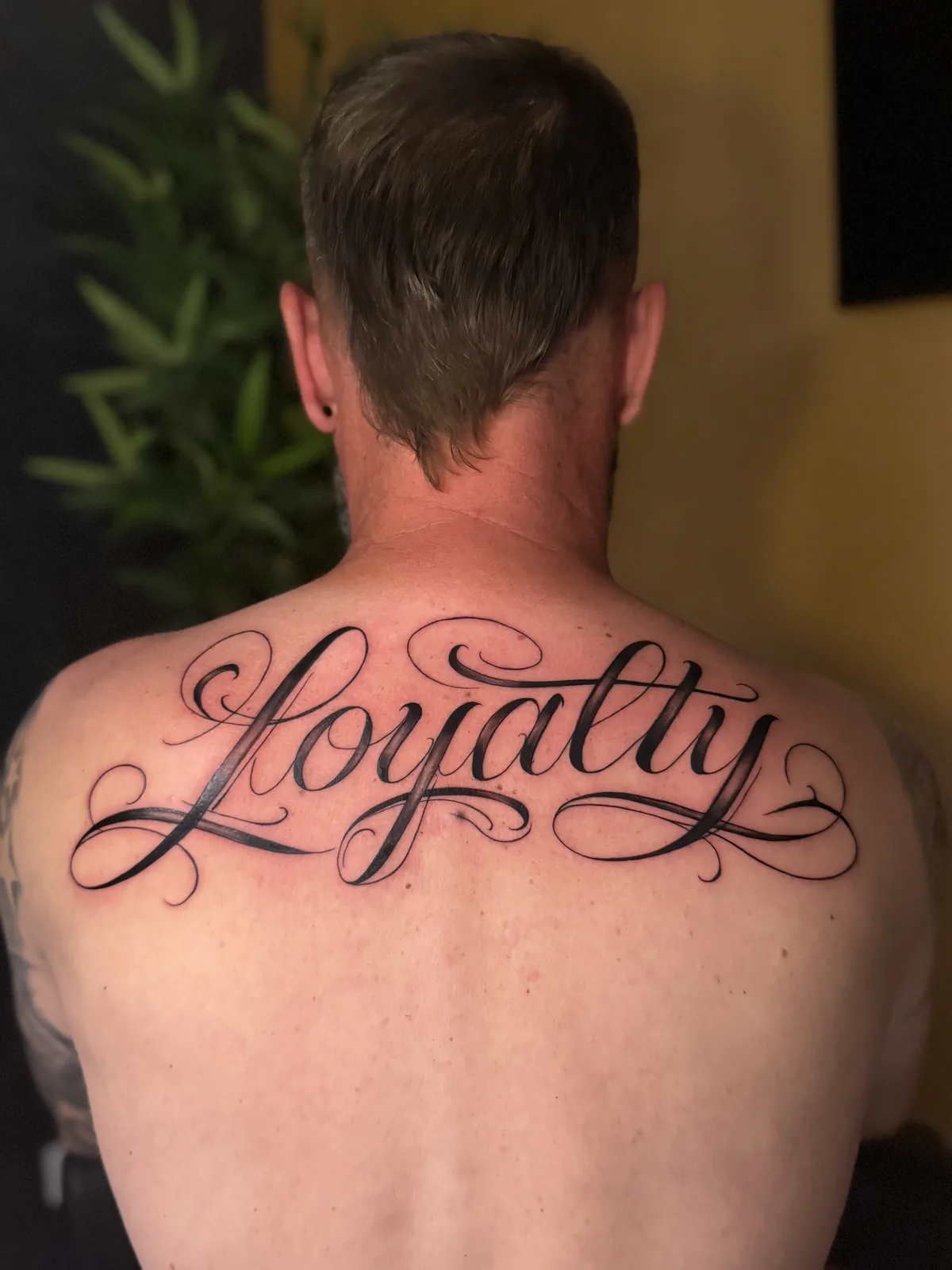Lettering Tattoo Trustinkus Nürnberg