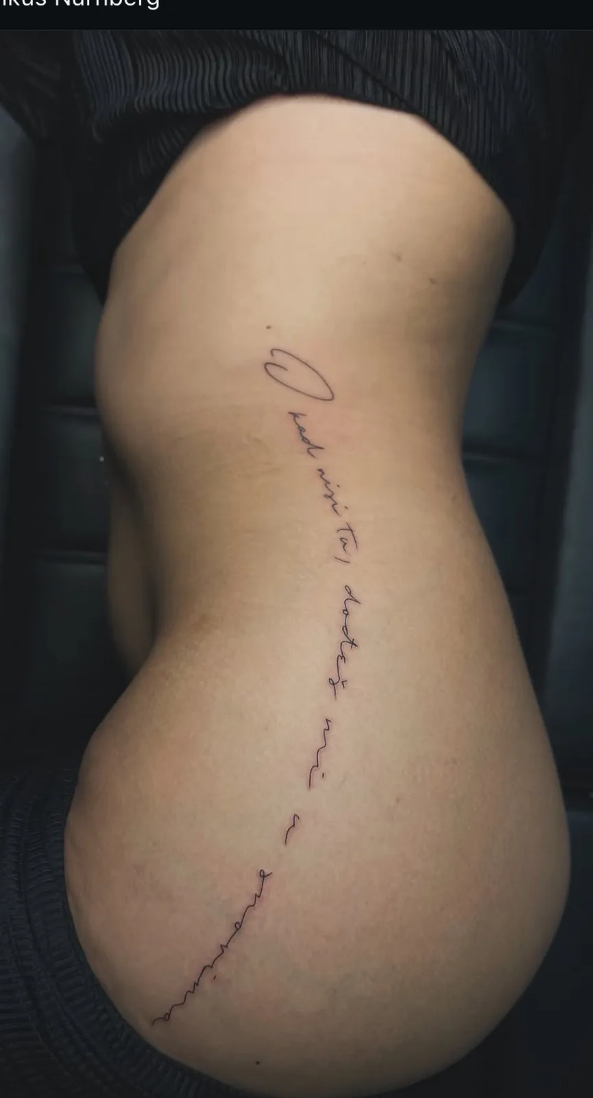 Lettering Tattoo Trustinkus Nürnberg