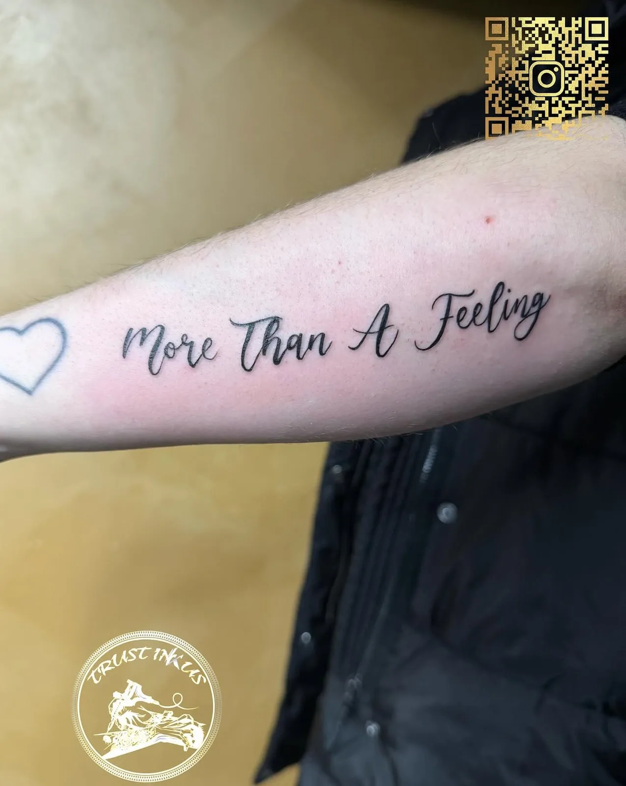 Lettering Tattoo Trustinkus Nürnberg