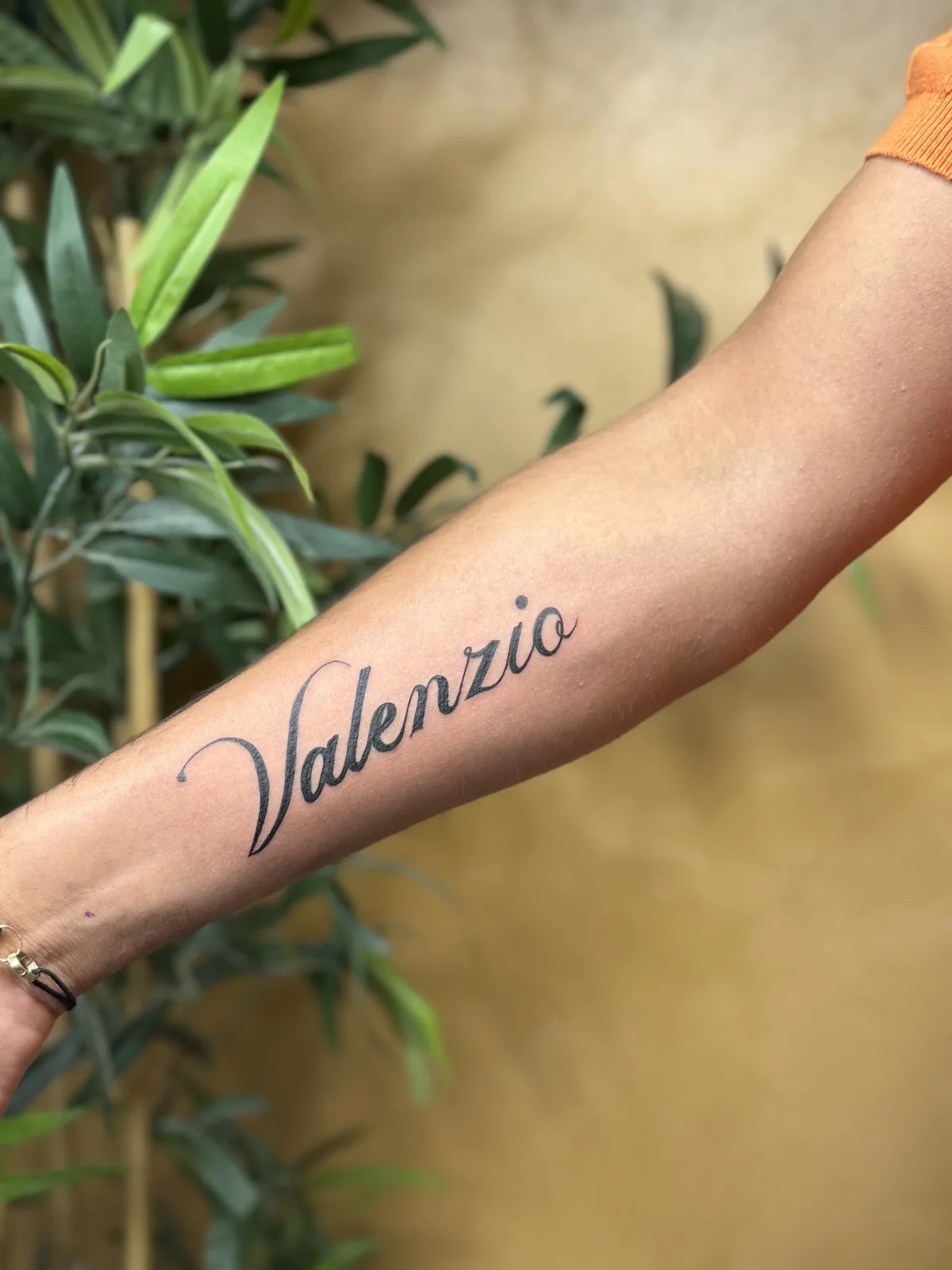 Lettering Tattoo Trustinkus Nürnberg