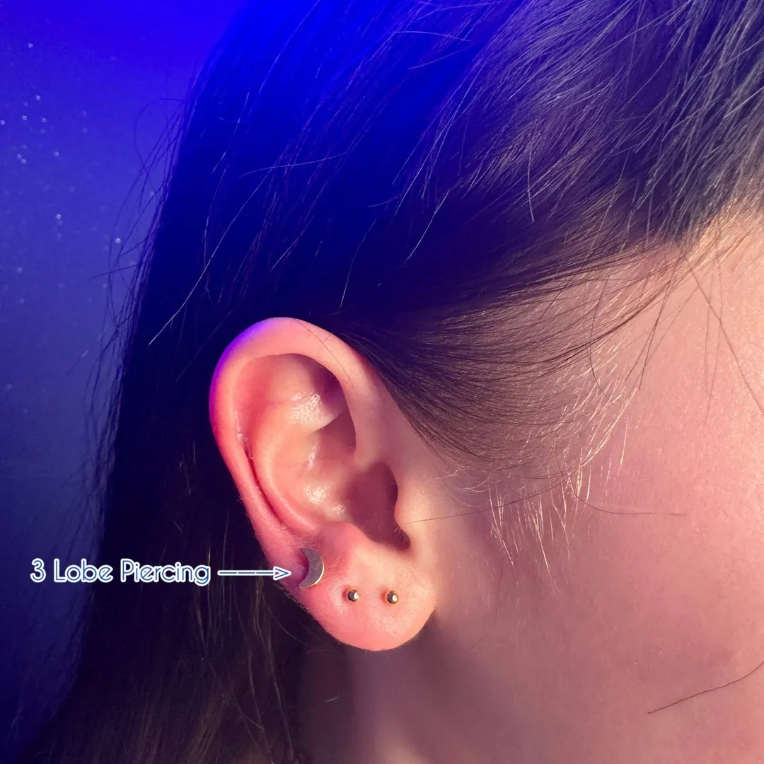 3 Lobe Piercing – Trustinkus Nürnberg